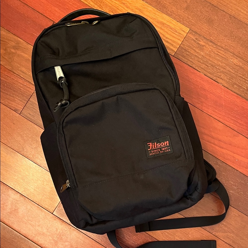 Filson Classic Black Dryden Backpack